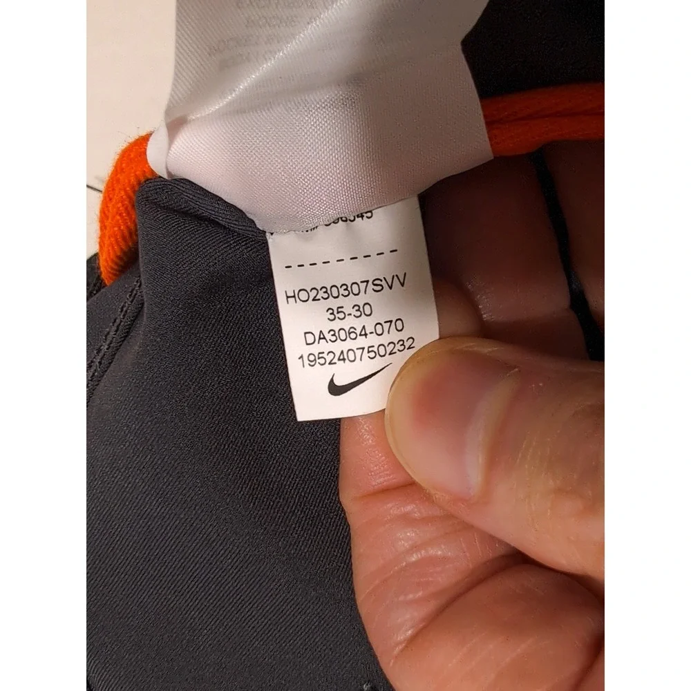 NIKE Golf Pants Men 35x30 Grey NWOT Dri-FIT Repel 5-Pocket Slim Fit DA3064-070